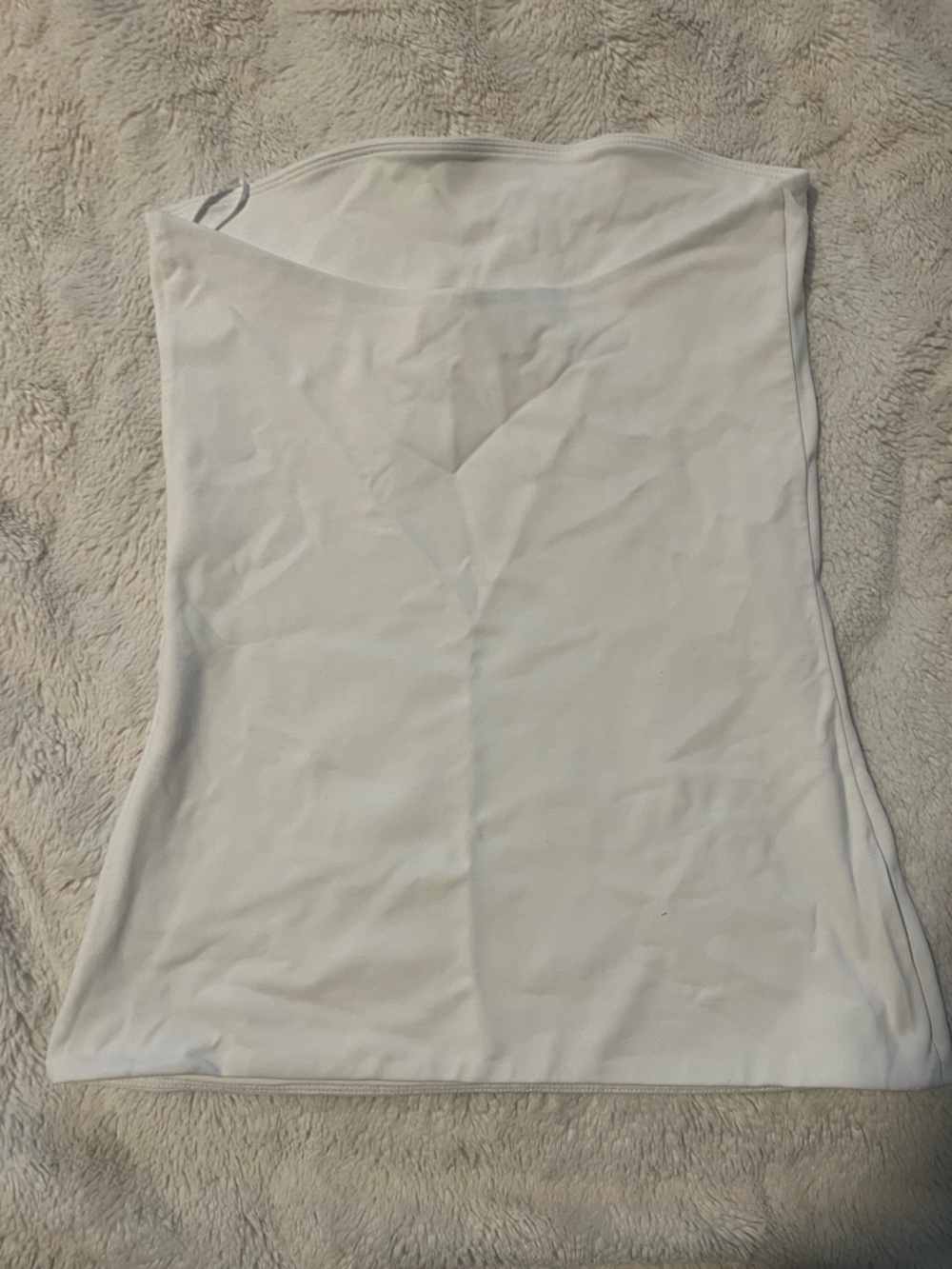 Babaton Strapless White Tube Top Small - Picture 2 of 3
